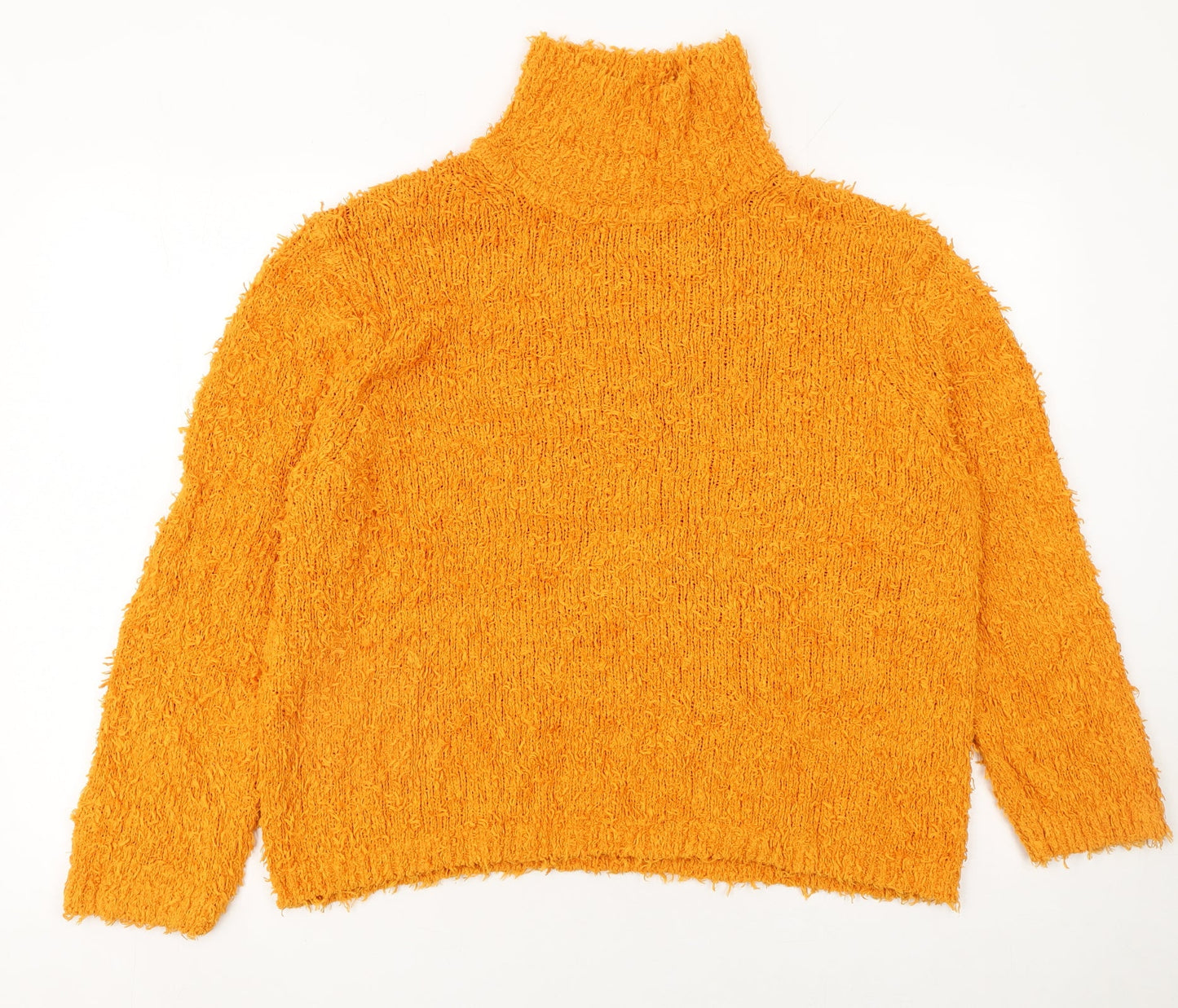 Womens UK Size XS Samsøe Samsøe Orange Pullover Jumper