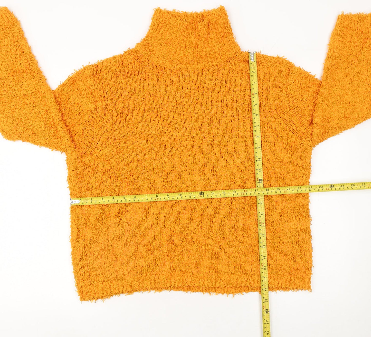 Womens UK Size XS Samsøe Samsøe Orange Pullover Jumper