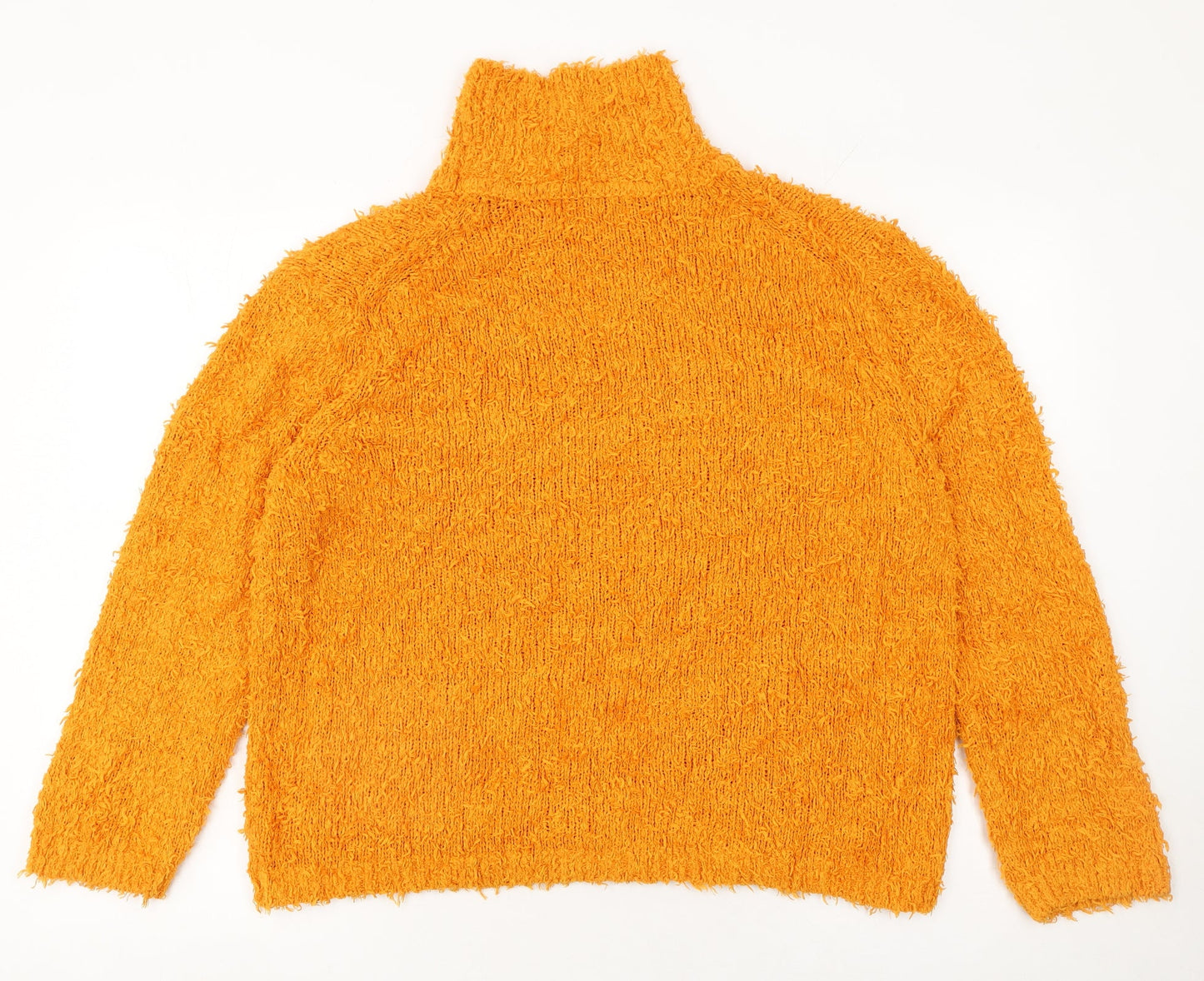 Womens UK Size XS Samsøe Samsøe Orange Pullover Jumper
