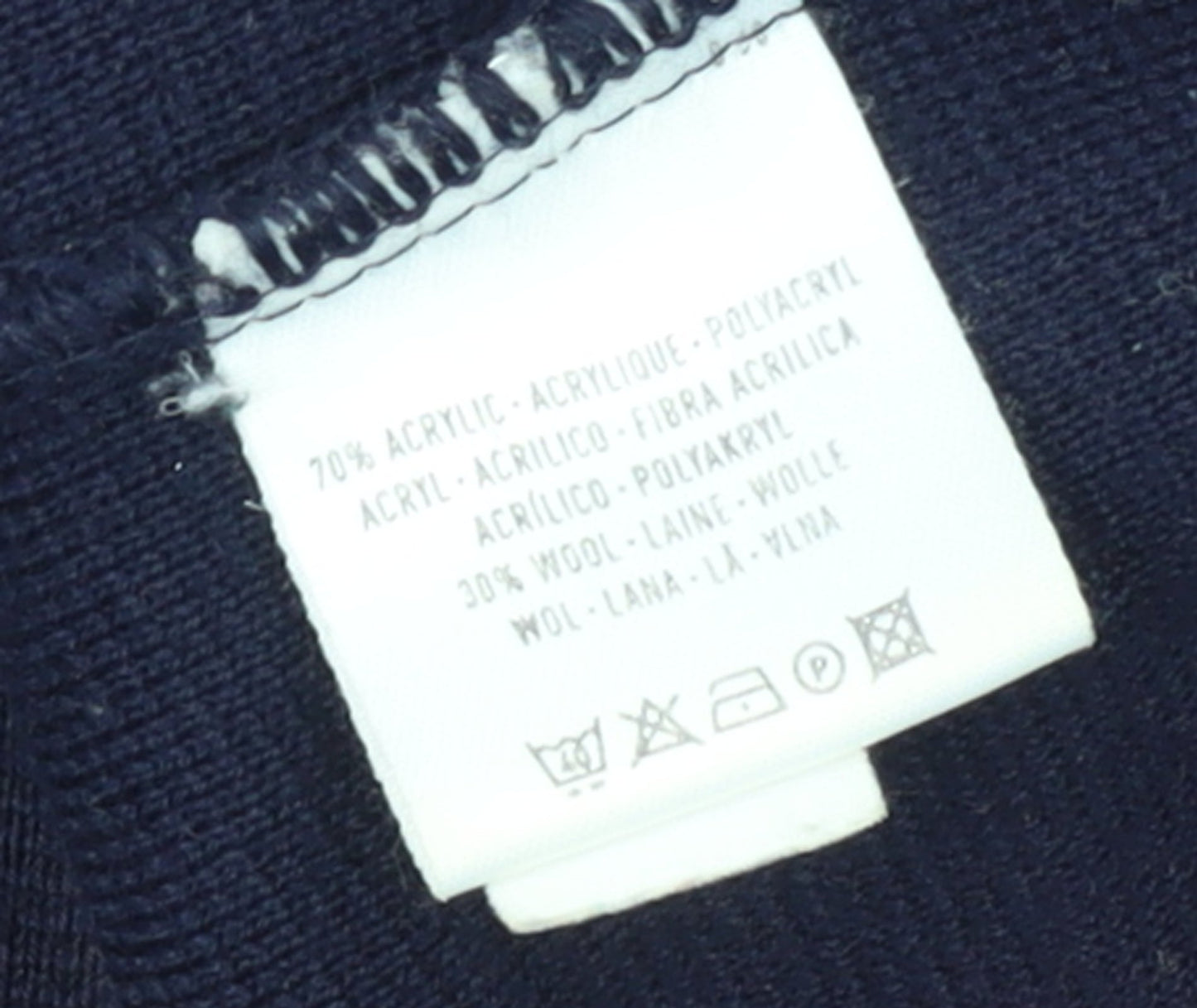 Womens UK Size L Canda Blue Cardigan Jumper