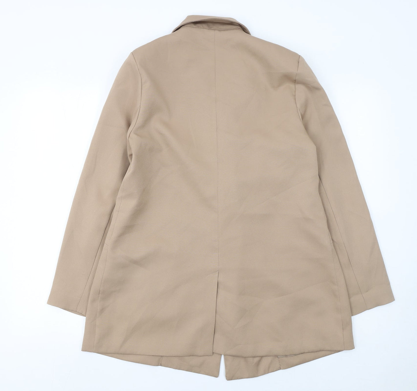 Womens UK Size 10 Missguided Regular Beige Blazer