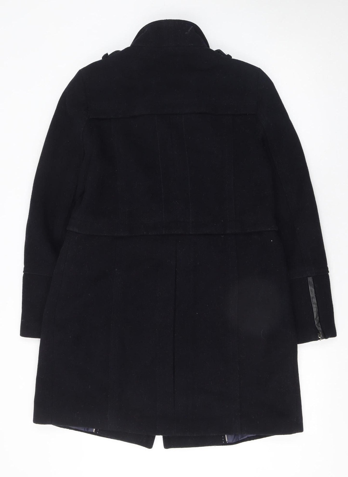 Womens UK Size 10 Marks and Spencer Blue Pea Coat