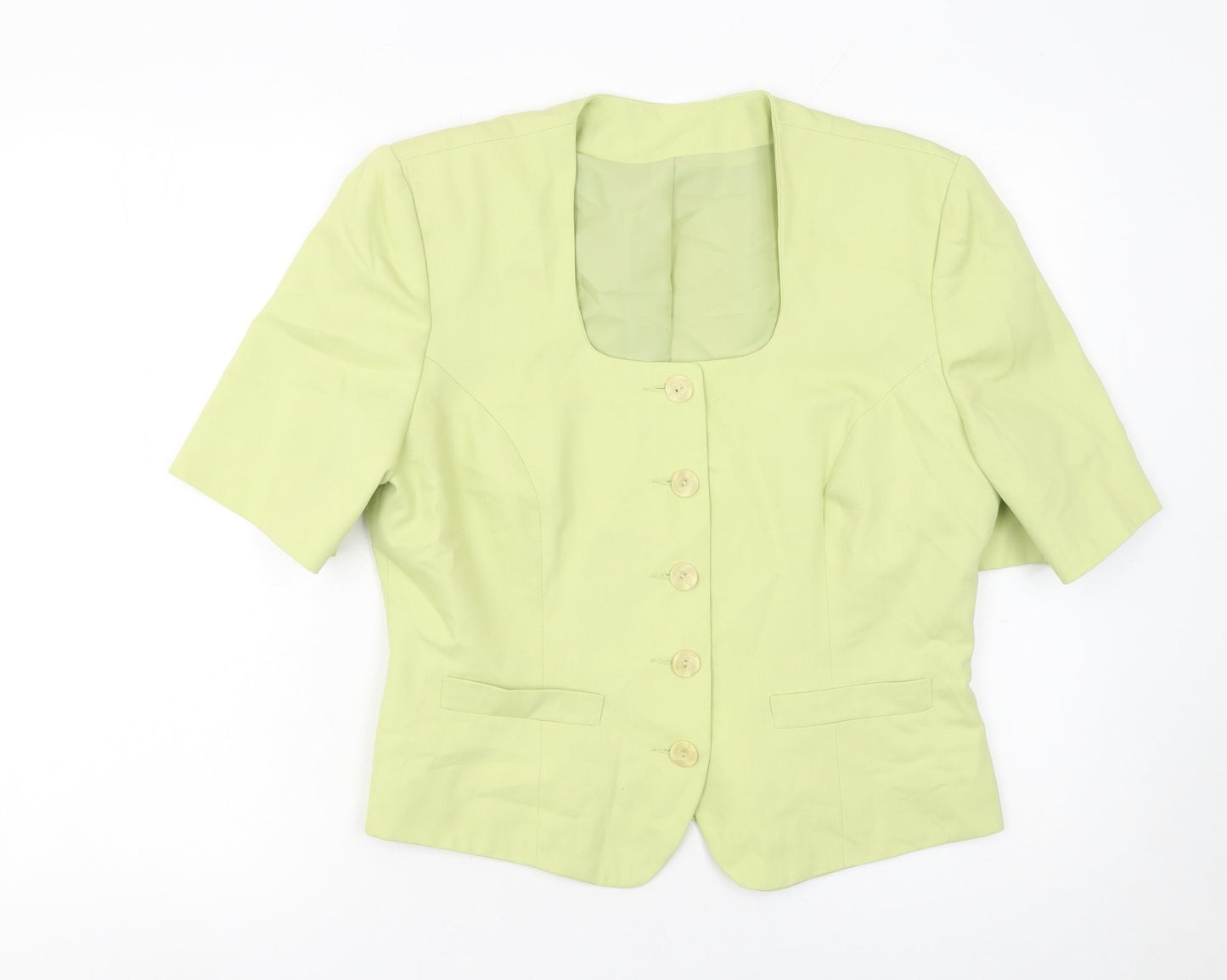 Womens UK Size 14 Richards Regular Green Suit Jacket