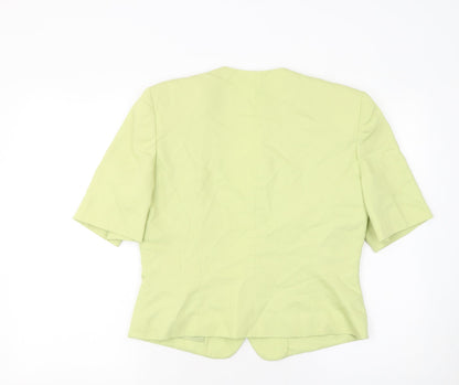 Womens UK Size 14 Richards Regular Green Suit Jacket