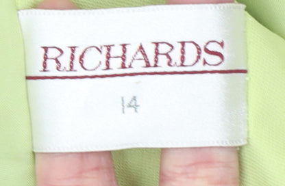 Womens UK Size 14 Richards Regular Green Suit Jacket