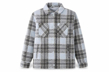 Mens UK Size M Hollister Grey Shacket
