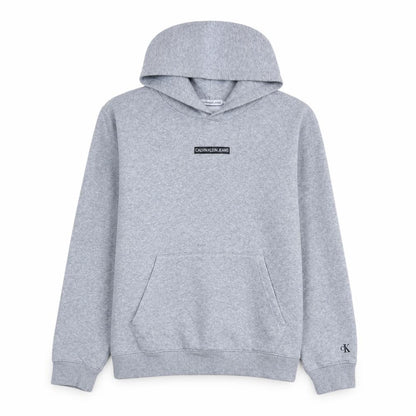 Calvin Klein Jeans Womens Grey Pullover Hoodie Size 14 Classic Fit