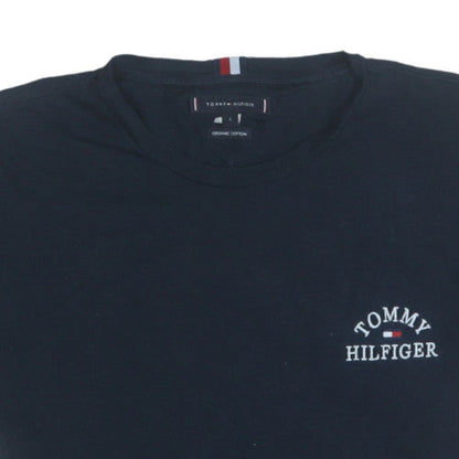 Mens UK Size L Tommy Hilfiger Black  T-Shirt
