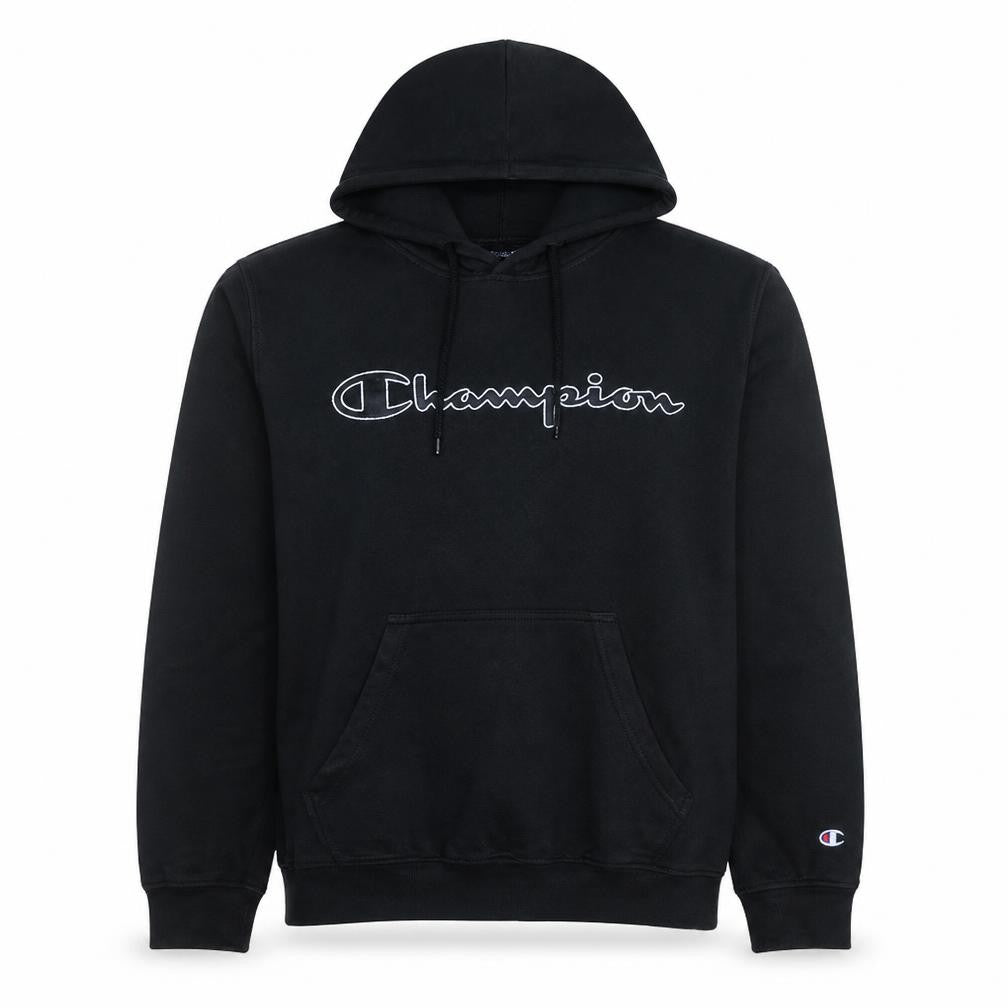 Mens UK Size M Champion Black Pullover Hoodie