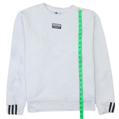 Mens UK Size XS adidas White Pullover Sweatshirt