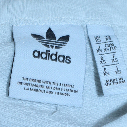 Mens UK Size XS adidas White Pullover Sweatshirt