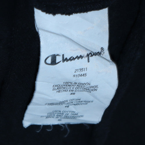 Mens UK Size XL Champion Black Pullover Sweatshirt