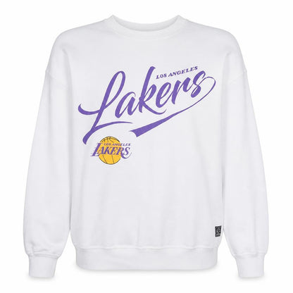 Womens UK Size XL NBA White Pullover Sweatshirt