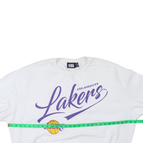 Womens UK Size XL NBA White Pullover Sweatshirt