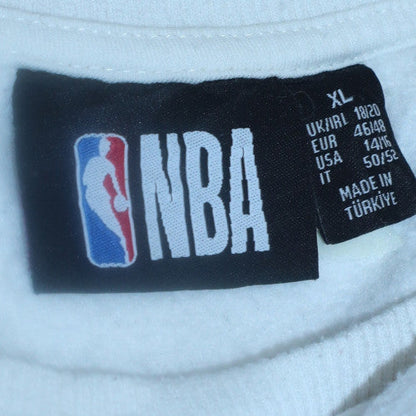 Womens UK Size XL NBA White Pullover Sweatshirt