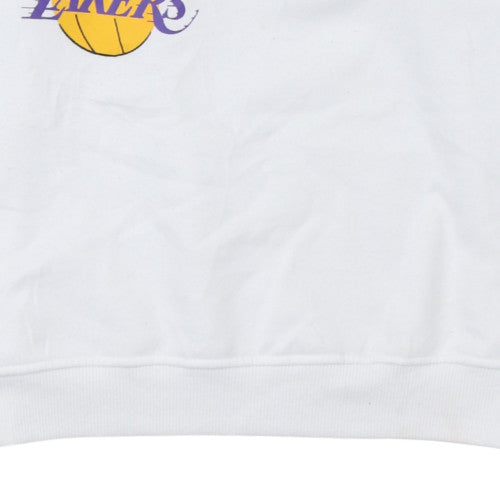 Womens UK Size XL NBA White Pullover Sweatshirt