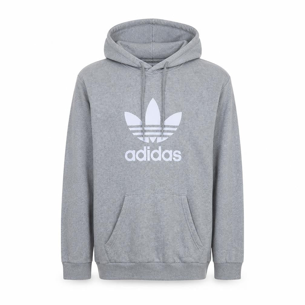 Mens UK Size S adidas Grey Pullover Hoodie