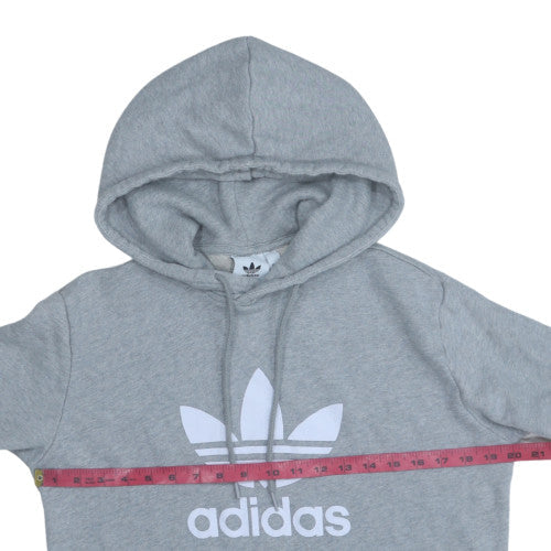 Mens UK Size S adidas Grey Pullover Hoodie