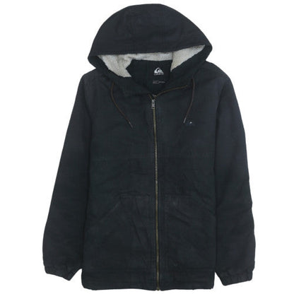 Mens UK Size XS Quiksilver Black Basic Jacket