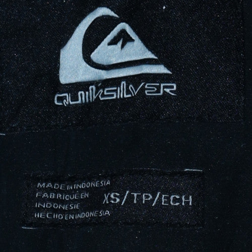 Mens UK Size XS Quiksilver Black Basic Jacket