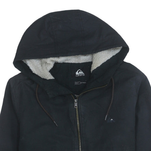 Mens UK Size XS Quiksilver Black Basic Jacket