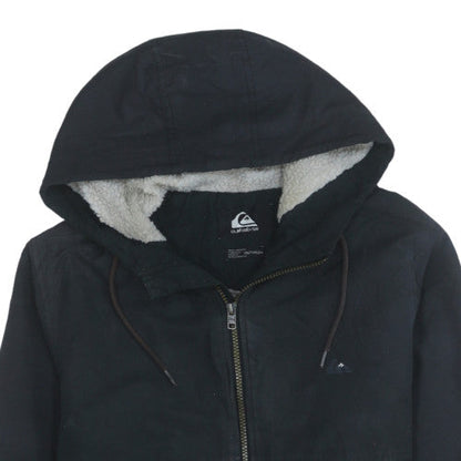 Mens UK Size XS Quiksilver Black Basic Jacket