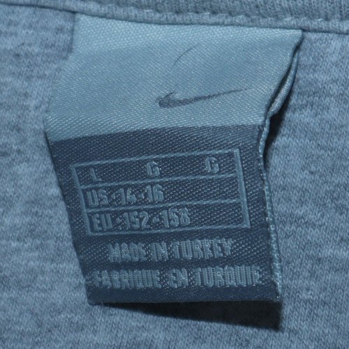 Boys UK Size 12-13 Years Nike Grey Pullover Hoodie