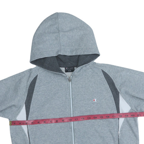 Boys UK Size 13 Years Champion Grey Full Zip Hoodie