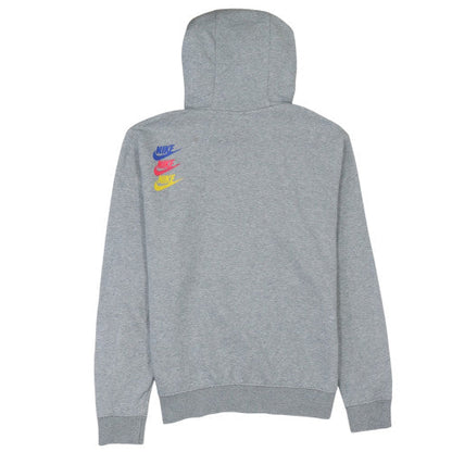 Mens UK Size M Nike Grey Pullover Hoodie
