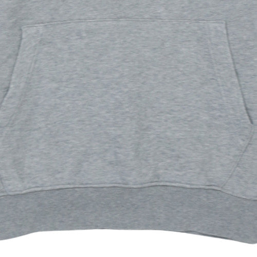 Mens UK Size M Nike Grey Pullover Hoodie