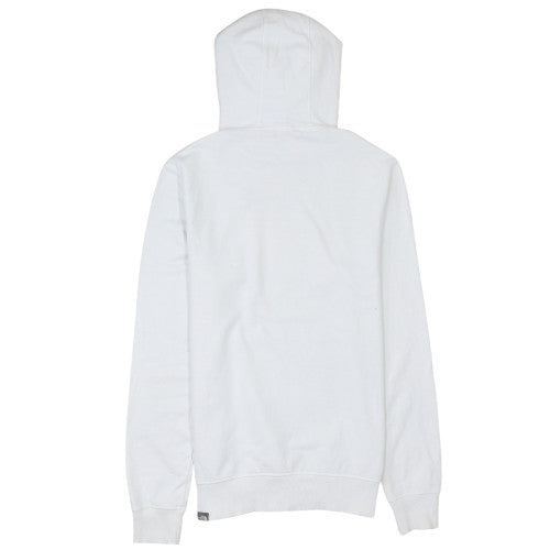 Mens UK Size S The North Face White Pullover Hoodie