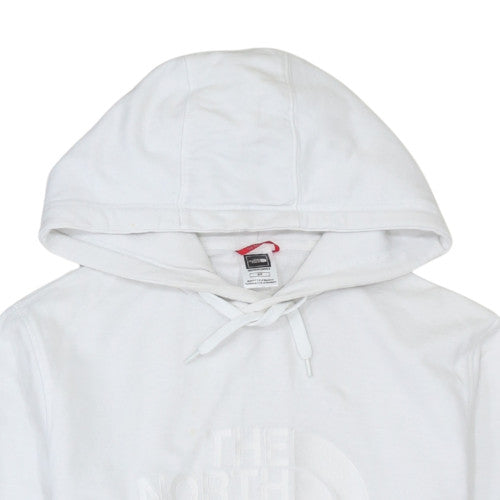 Mens UK Size S The North Face White Pullover Hoodie