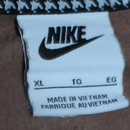 Womens UK Size XL Nike Brown Pullover Sweatshirt
