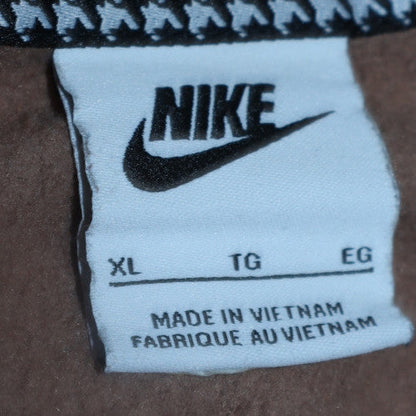 Womens UK Size XL Nike Brown Pullover Sweatshirt