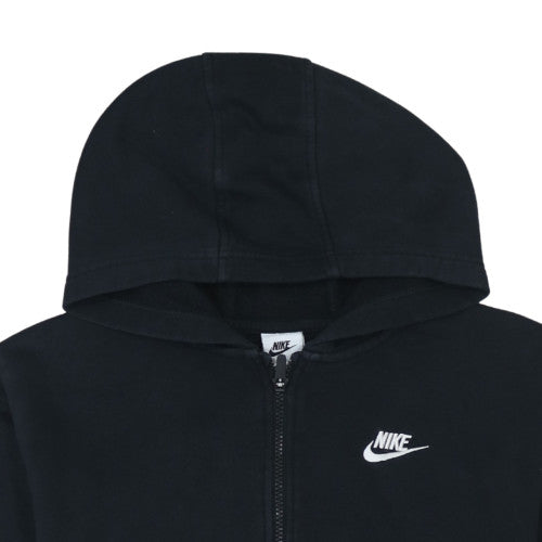 Boys UK Size 8-9 Years Nike Black Full Zip Hoodie