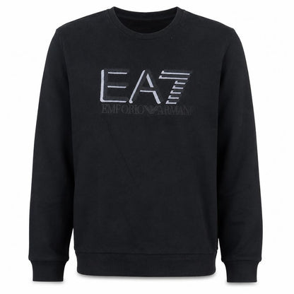 Mens UK Size M Emporio Armani Black Pullover Sweatshirt