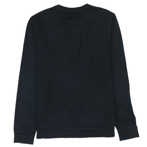 Mens UK Size M Emporio Armani Black Pullover Sweatshirt