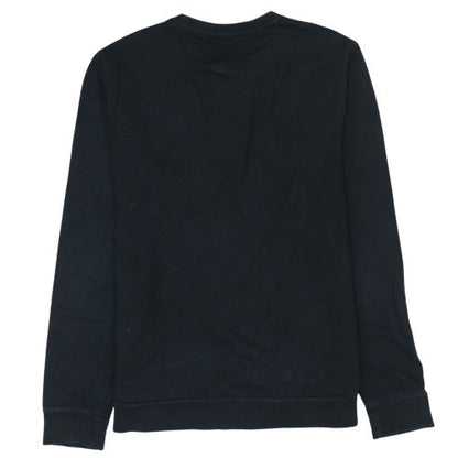 Mens UK Size M Emporio Armani Black Pullover Sweatshirt