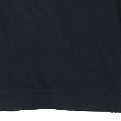 Mens UK Size M Emporio Armani Black Pullover Sweatshirt