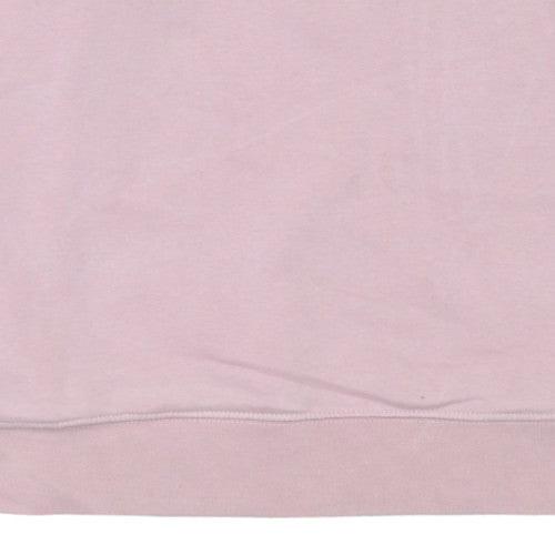 Womens UK Size S Nike Pink Pullover Sweatshirt