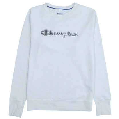 Mens UK Size M Champion White Pullover Sweatshirt