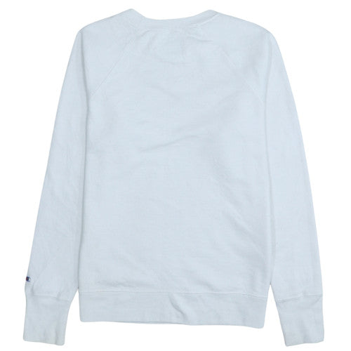 Mens UK Size M Champion White Pullover Sweatshirt