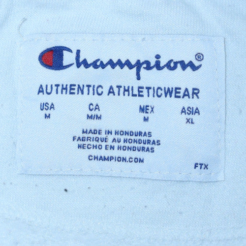 Mens UK Size M Champion White Pullover Sweatshirt