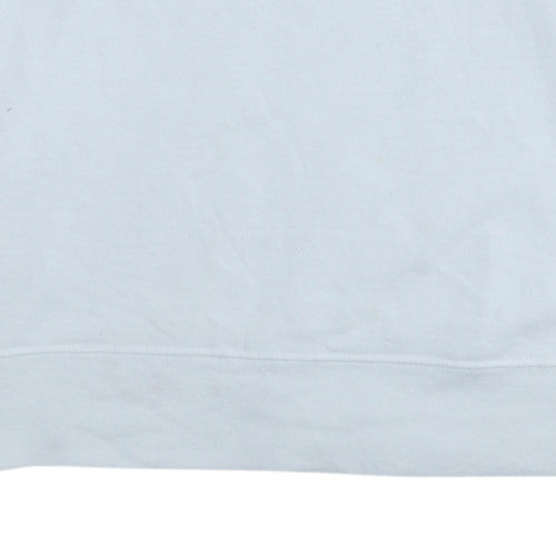 Mens UK Size M Champion White Pullover Sweatshirt