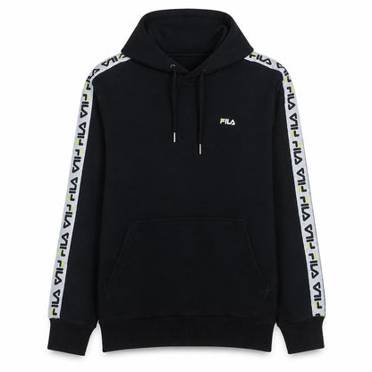 Mens UK Size S FILA Black Pullover Hoodie