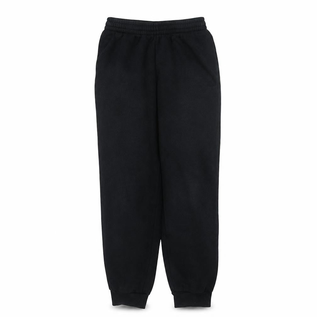 Adidas Boys Black Fleece Jogger Trousers 14 Years Sports Activewear