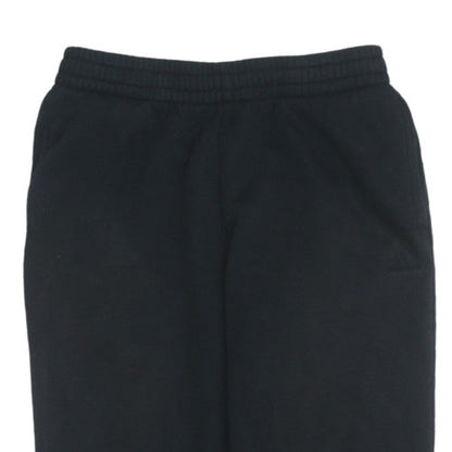 Adidas Boys Black Fleece Jogger Trousers 14 Years Sports Activewear