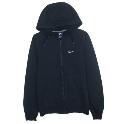Mens UK Size L Nike Black Full Zip Hoodie