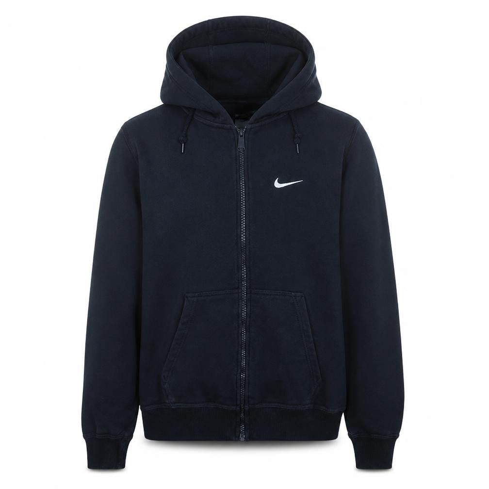 Mens UK Size L Nike Black Full Zip Hoodie