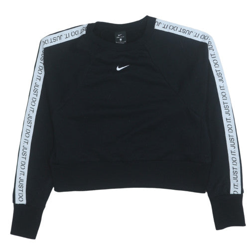 Womens UK Size S Nike Black Pullover Sweatshirt